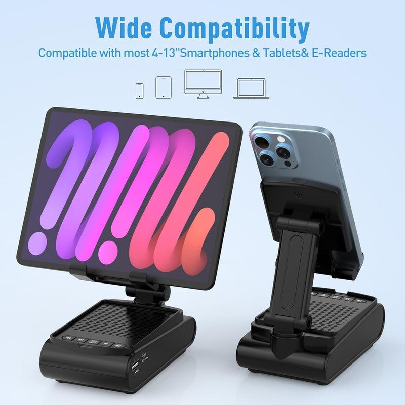 Cell Phone Stand Bluetooth Speaker, Birthday & Christmas Gift, Stocking Stuffer3