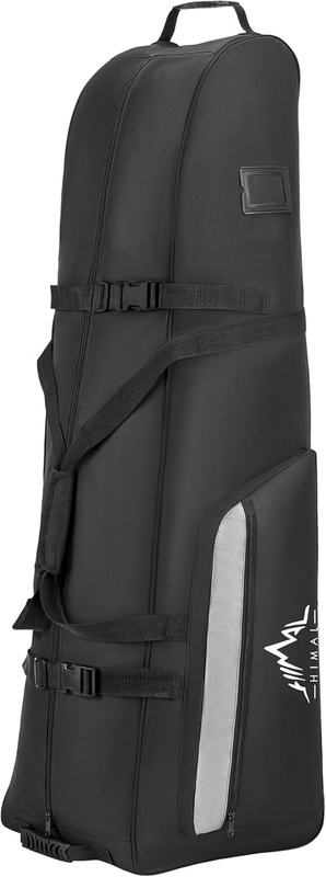 Soft Sided Golf Travel Bag w Wheels Heavy Duty 600D Polyester Universal8