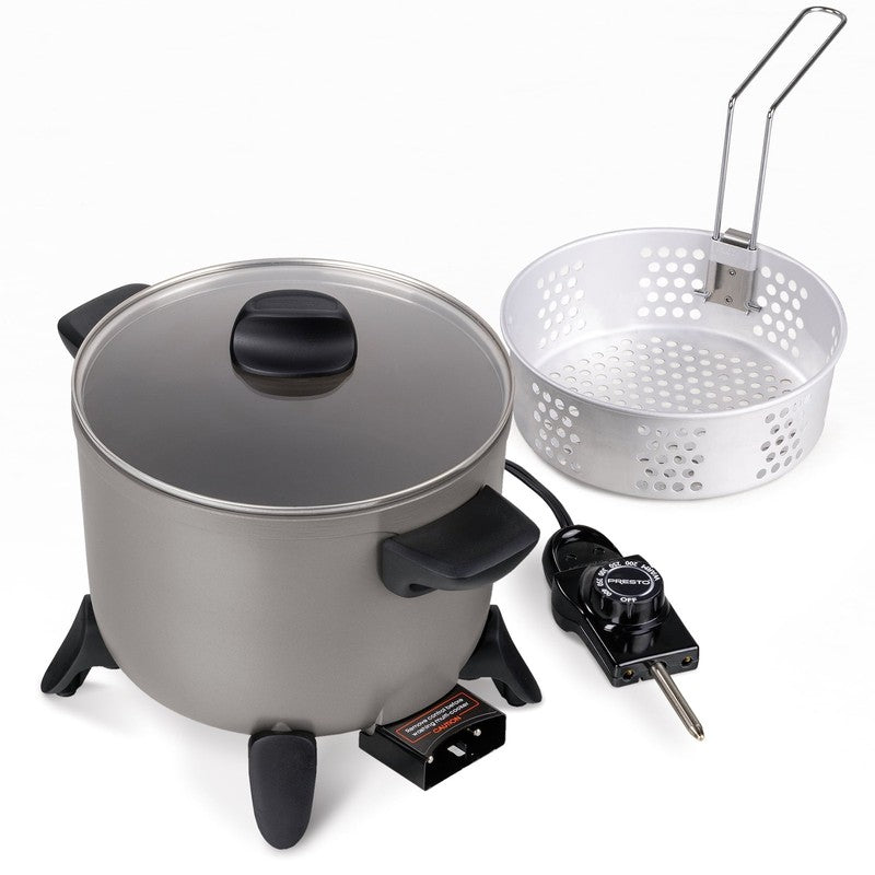 Kitchen Kettle Multi Cooker with Non Stick Feature, Electric Deep Fryer2
