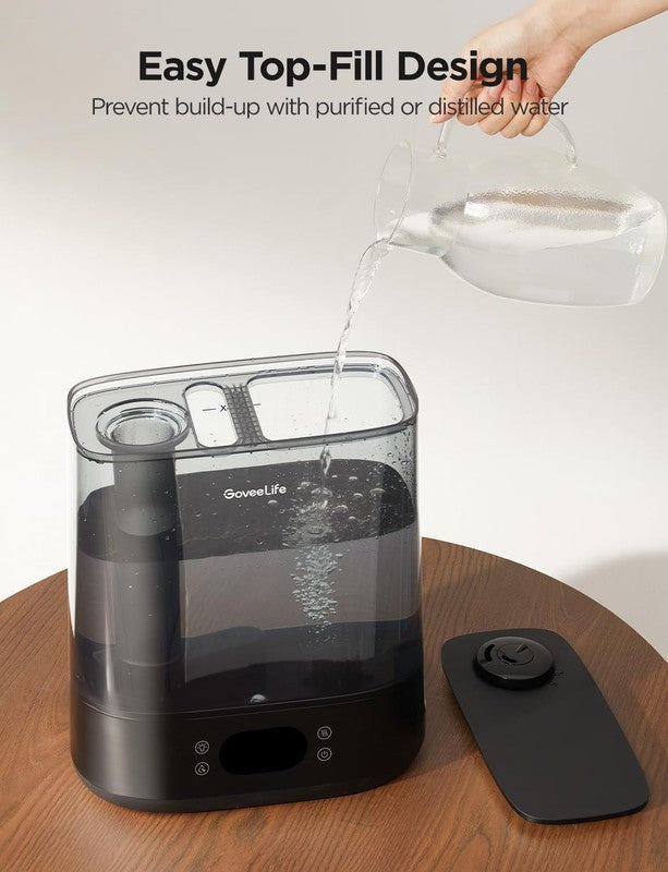 Smart Humidifier 6L Cool Mist WiFi Auto Mode 60H Quiet for Baby Plant Black5