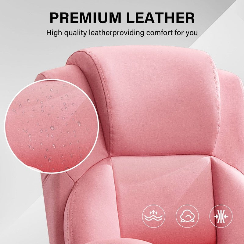 Leather Office Chair, Big and Tall Office Chair 400LBS Wide Seat Ergonomic Compu9