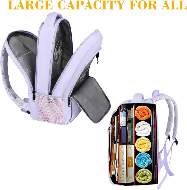 15.6" Laptop Backpack Girls Women College School Computer Bag2