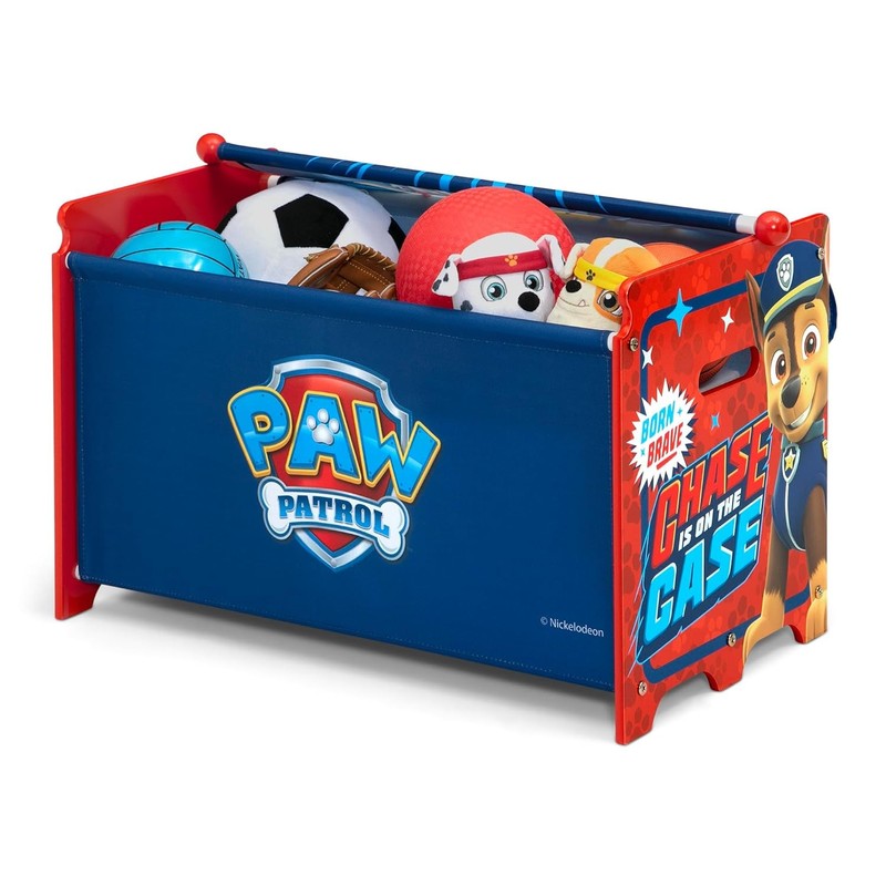 PAW 3-Piece Toddler Playroom Set – Includes Table, Chair and Toy Box, Blue11