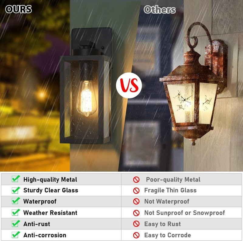 Outdoor Wall Light Fixtures, Exterior Waterproof Wall Lanterns, Porch Sconces Li4