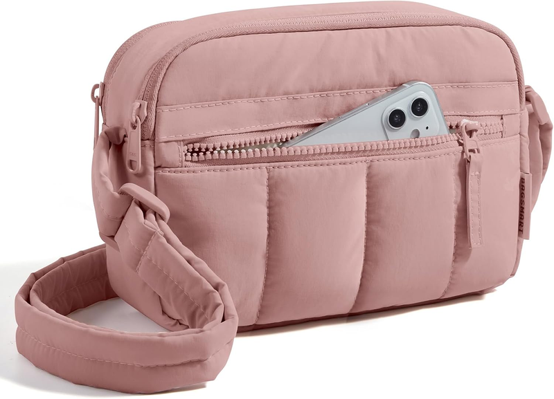Cross Body Purse, Mini Crossbody Bags for Women Travel Purse, Puffy Shoulder Han10