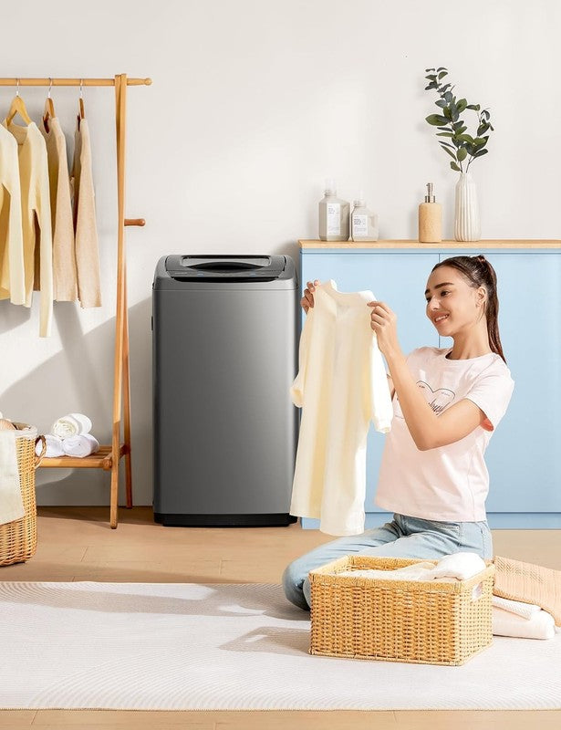 Compact Comfee Portable Washer with LED Display & 5 Wash Cycles, Space-Saving7