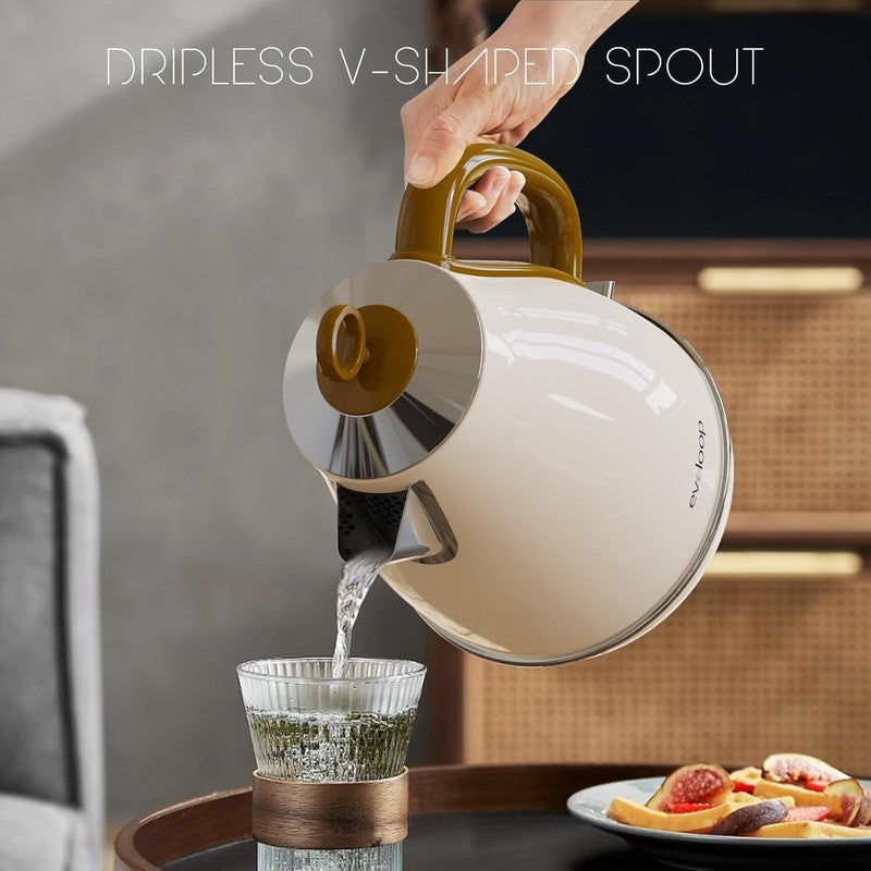 Electric Kettle 1.7L 1500W Stainless Steel BPA Free Auto Shut Off Boil Dry Safe5