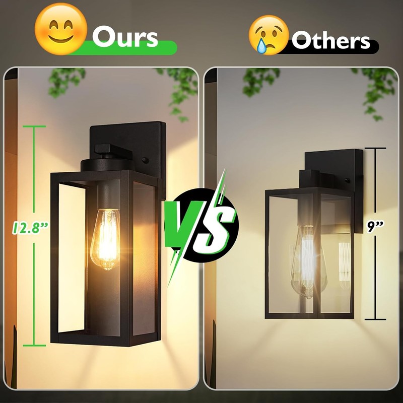 Outdoor Wall Light Fixtures, Exterior Waterproof Wall Lanterns, Porch Sconces Li1