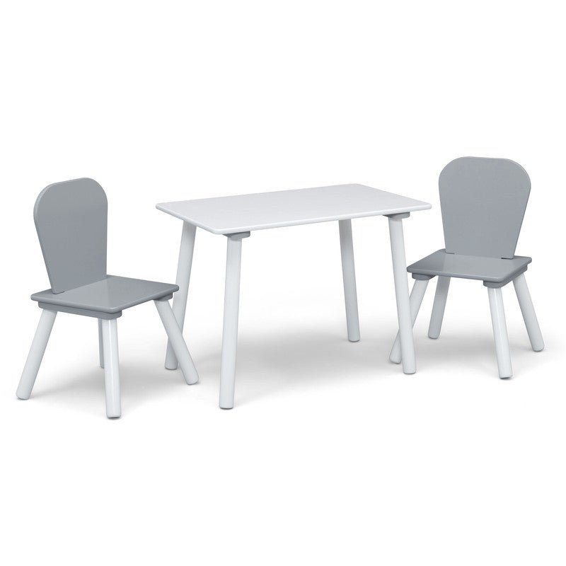 4 Piece Toddler Playroom Set – Light Grey/Dark Grey2
