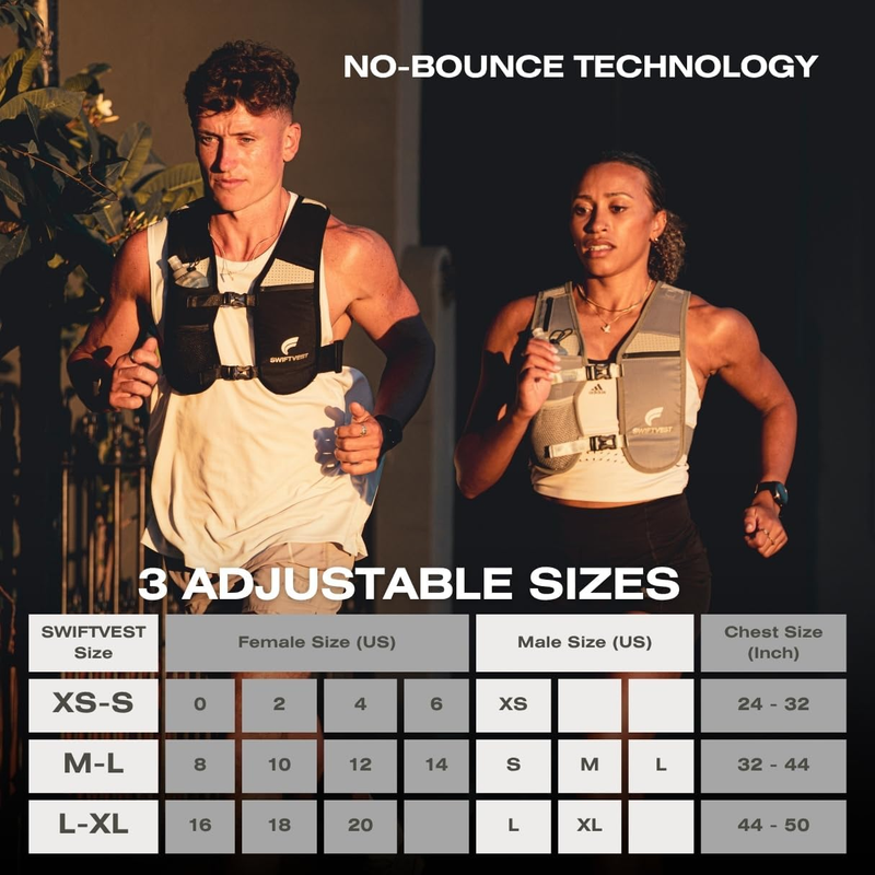 Running Phone Holder Vest with 500Ml/17Oz Water Bottle | Reflective Hydration Ve2