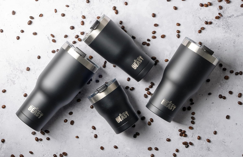 Leak Proof 40oz Tumbler Cup Double Wall Stainless Steel Travel Mug Black7