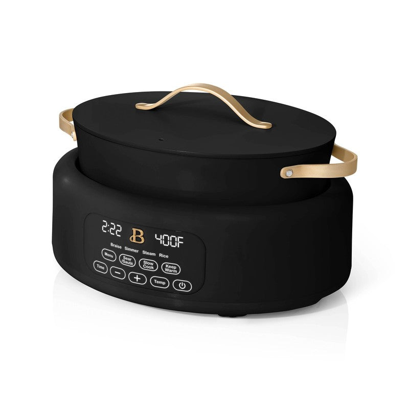 10 in 1, 6 Qt Electric Multi Cooker, Black Sesame by Drew Barrymore8