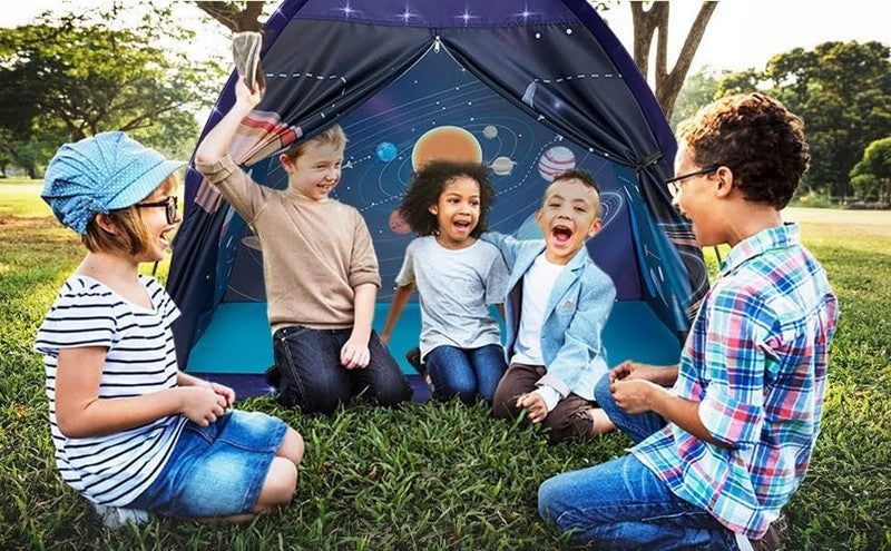 Space World Kids Galaxy Dome Play Tent, Indoor/Outdoor Playhouse3