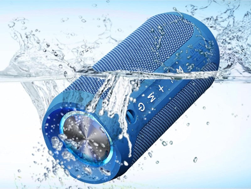 20H Bluetooth Speaker, IPX7 Waterproof, TWS, Bass, Portable, Blue3