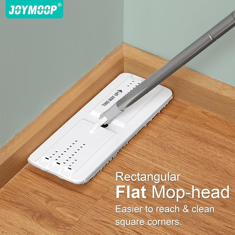 Self Squeezing Microfiber Mop & Bucket for Easy Floor and Wall Cleaning2