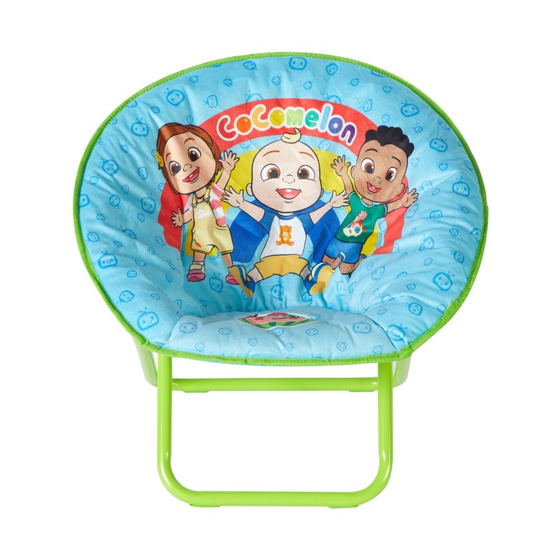 19" Toddler Mini Saucer Chair, Blue0