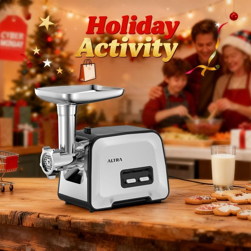 Meat Grinder, Sausage Stuffer, [2800W Max] Electric Meat Mincer with Stainless S1