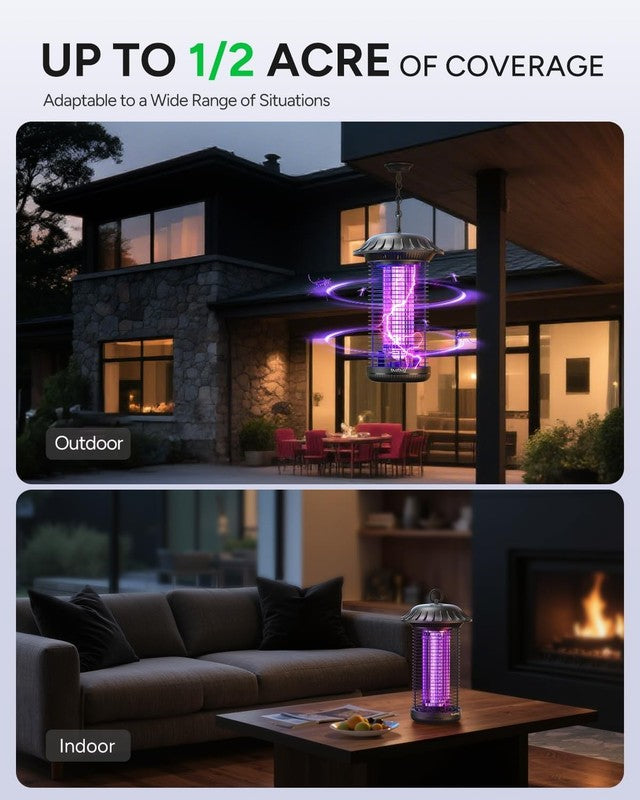 LED Bug Zapper Indoor/Outdoor   10 Year Lifespan, Waterproof, High Voltage5