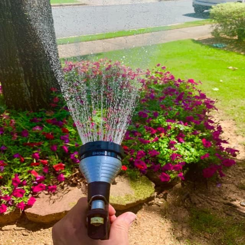 Metal Garden Hose Nozzle with Adjustable Spray for Plants, Cars & Pets2