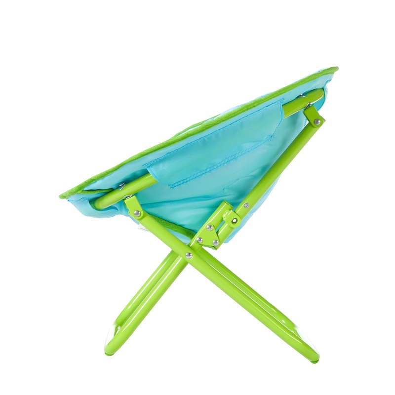 19" Toddler Mini Saucer Chair, Blue3