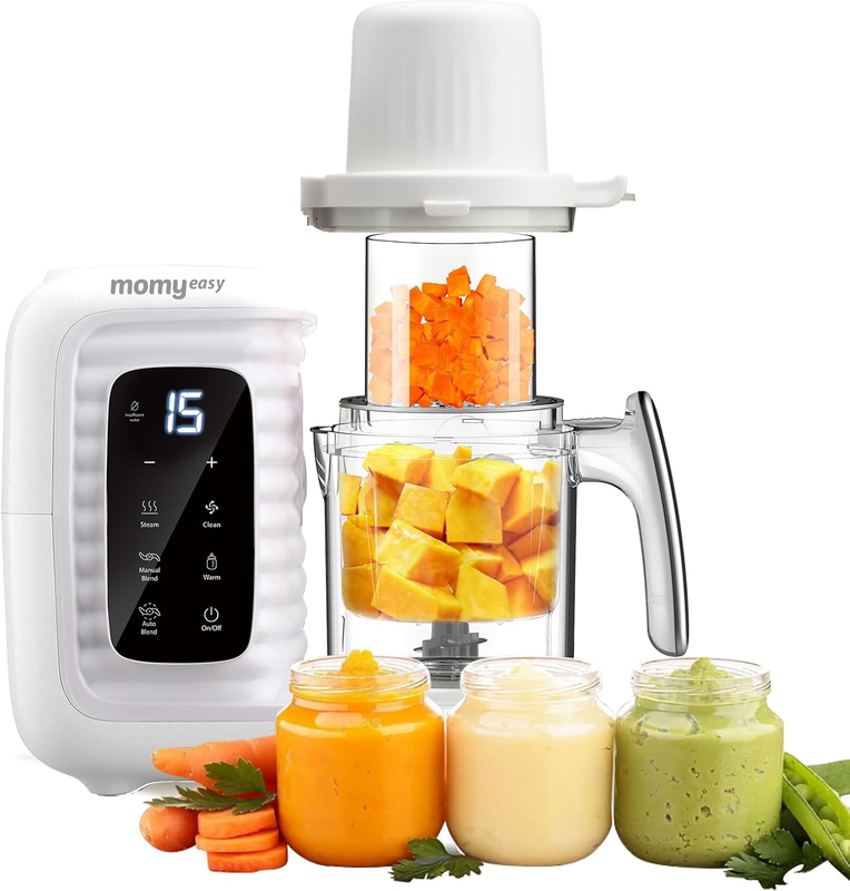 Baby Food Maker Steamer Blender Chopper Grinder Auto Cooking Touch Control0