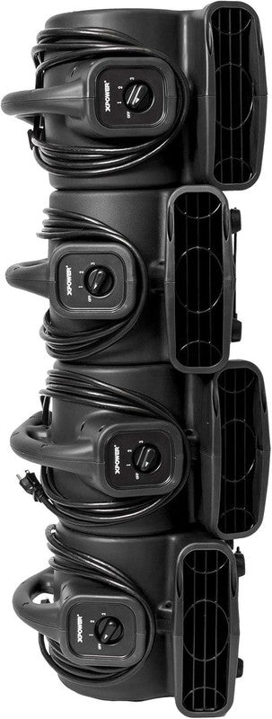Mini Mighty 138W 600CFM Air Mover Carpet Dryer Floor Fan Black6