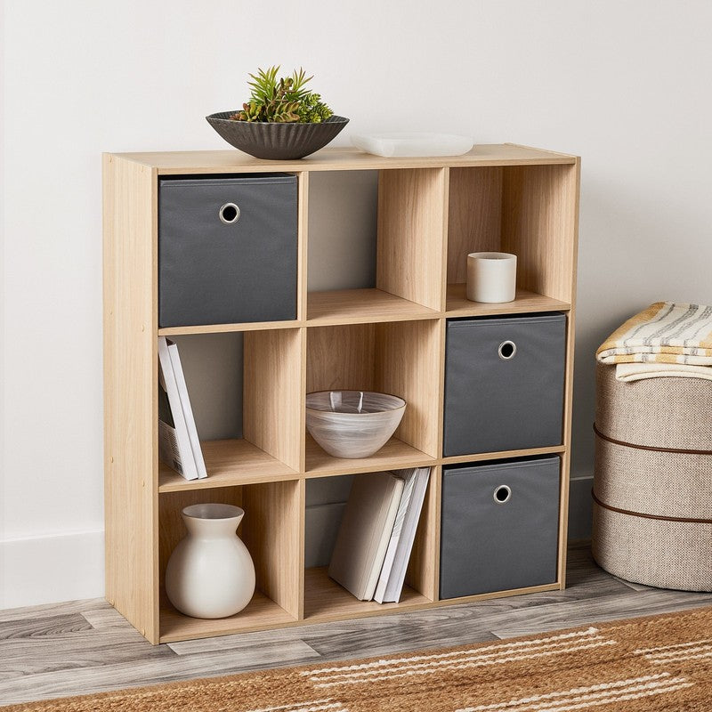 9 Cube Storage Organizer, Spring Pine1