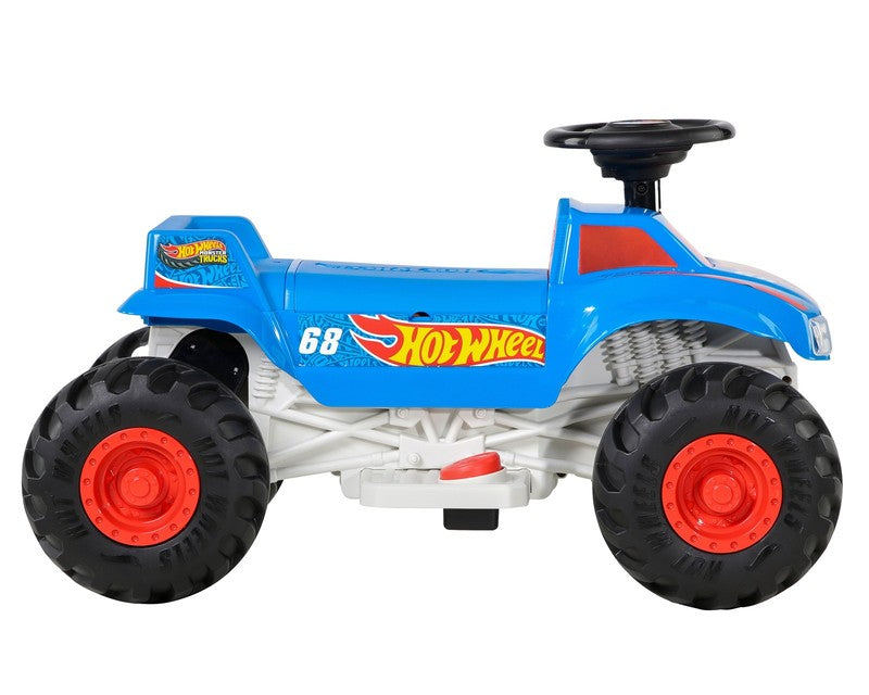 6V Monster Truck Ride-On for Toddlers, Blue/Red, Electric, Ages 1.5-3 Years, Max8