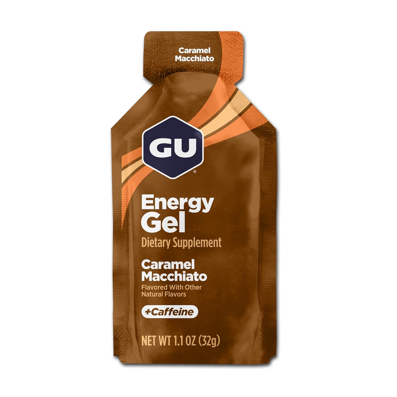 Vegan Energy Gel, Caramel Macchiato, Gluten-Free, 24-Pack for Workouts0
