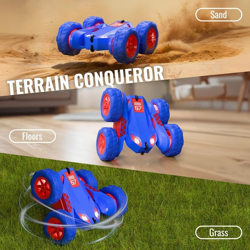 Remote Control Car, Rechargeable RC Cars & Remote Double-Sided Driving 360° Flip2