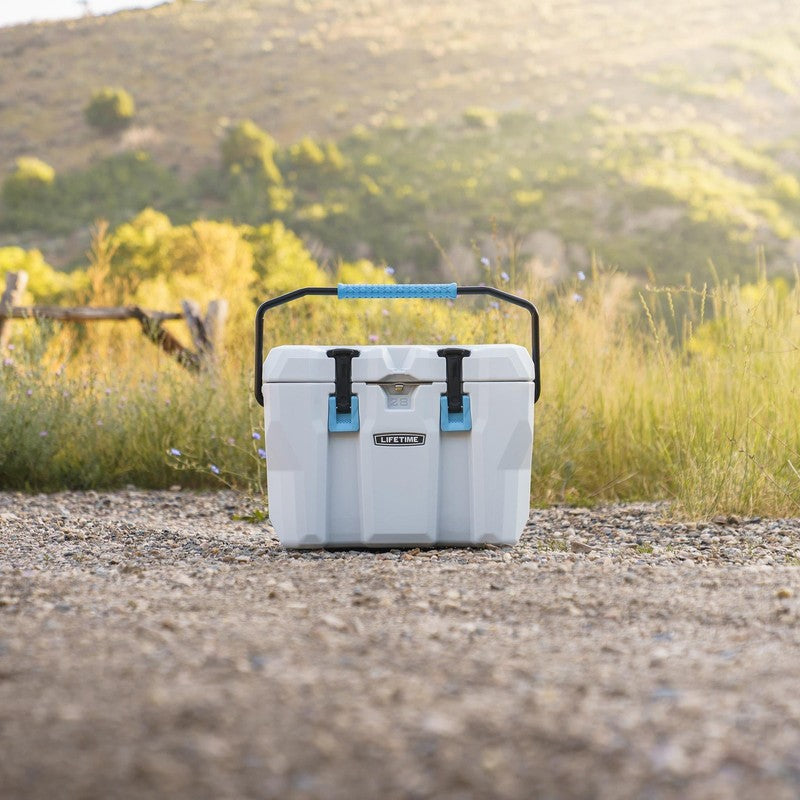 28 Qt Bear-Resistant Camping Cooler, Premium High Performance, Ice Retention, Ha1