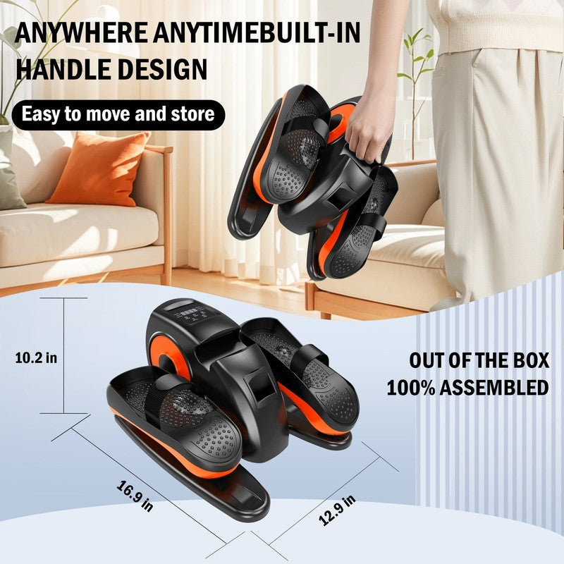 Compact Under Desk Elliptical Machine for Seniors with Remote Control2