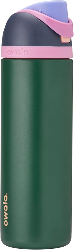 Owala FreeSip 24oz Insulated Stainless Steel Water Bottle Forest Fairy10
