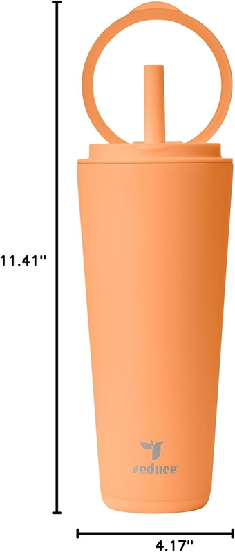 32oz Stainless Insulated Tumbler Spill Proof Flip Lid Cold 32H8