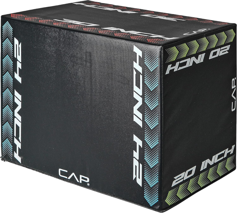 Foam Plyometric Jump Box Adjustable Heights Home Gym HIIT Agility Strength9
