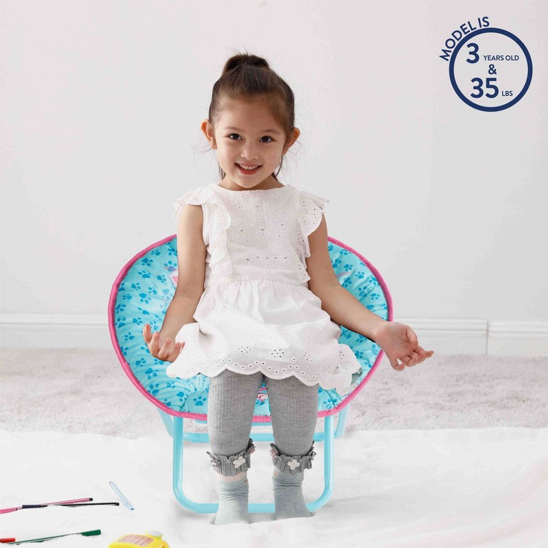 S Paw Patrol 19" Toddler Mini Saucer Chair, Polyester1
