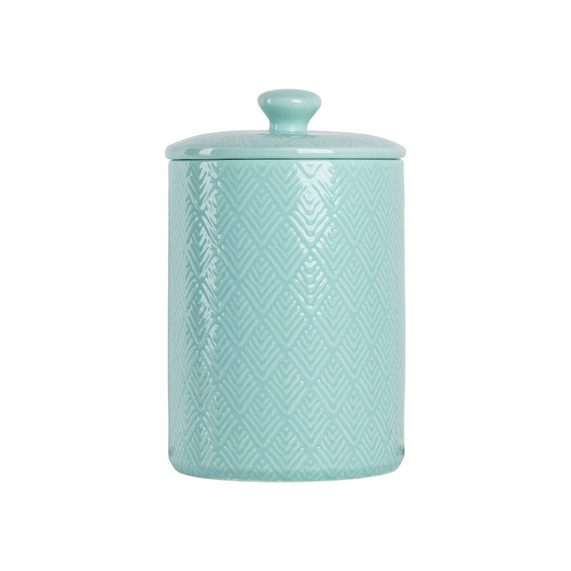 Marquis 3 Pieces Ceramic Canister Set, Blue3