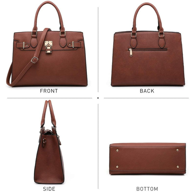 Women Handbag Purse Shoulder Top Handle Satchel Tote Work Bag Clutch3