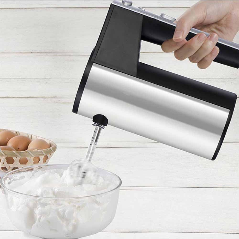 800W Electric Hand Mixer Kitchen Handheld Mixer 5 Speed Powerful with Turbo for 0
