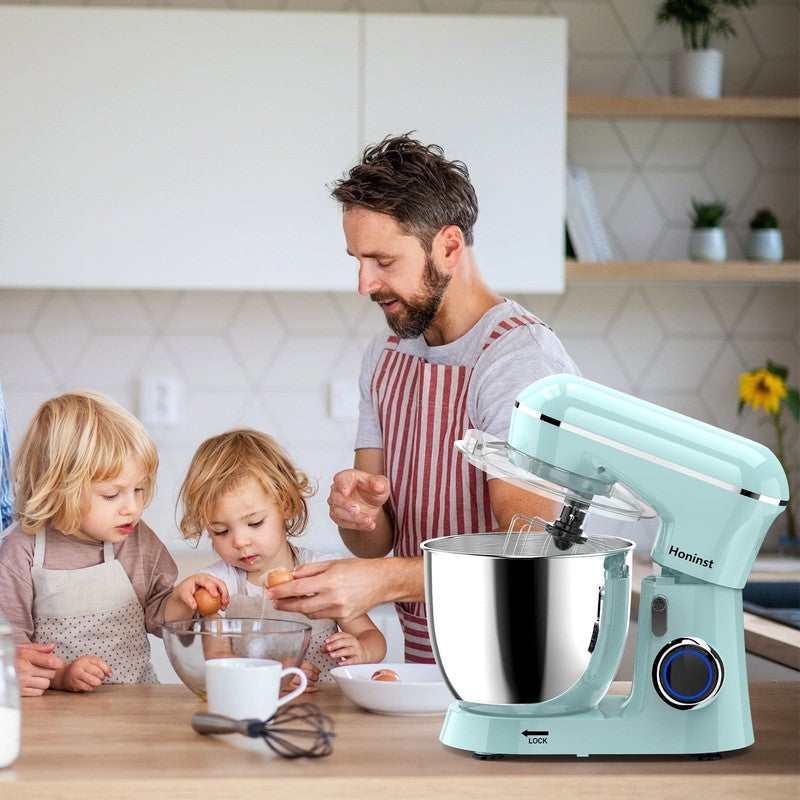 6.5QT Stand Mixer 10+ Speed Kitchen Electric Mixer Dough Hook Whisk Beater Bowl5