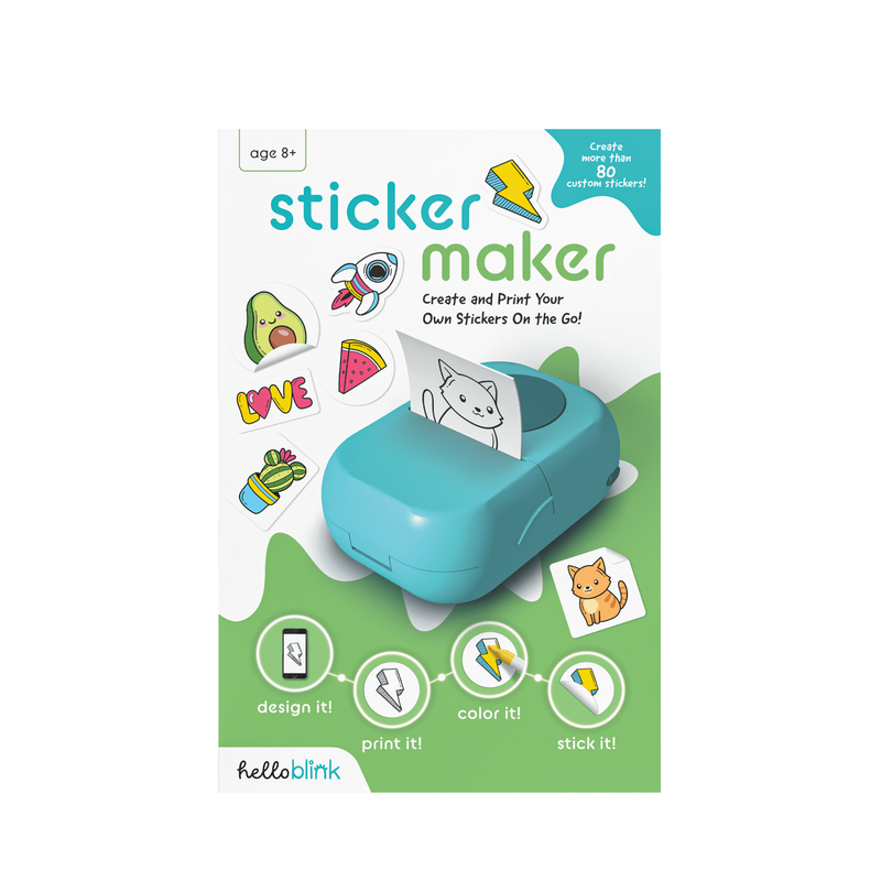 Hello Blink Sticker Maker – Create Your Own Stickers – Minimum Recommended Age I6