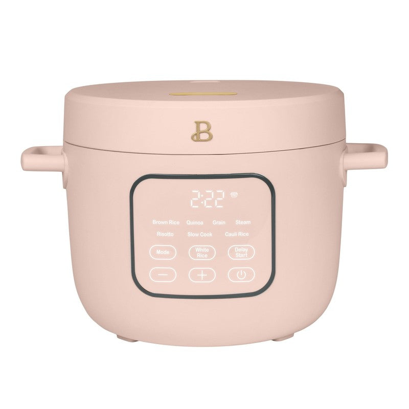 Drew Barrymore 14-Cup Rice & Grain Cooker Ceramic Nonstick Rose0