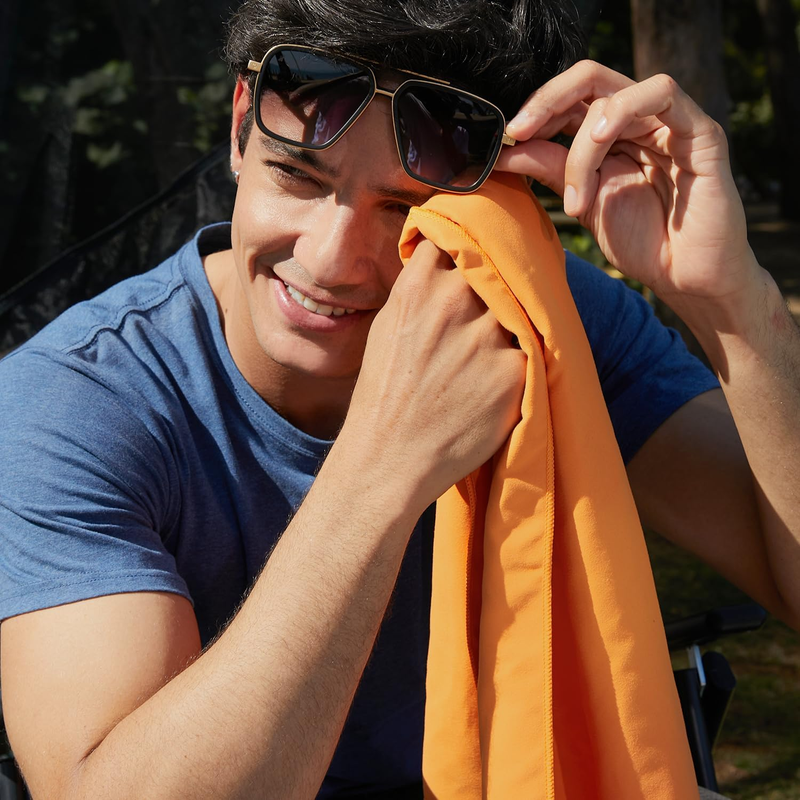 Microfiber Travel Towel Quick Dry Super Absorbent Gym Camping Compact8