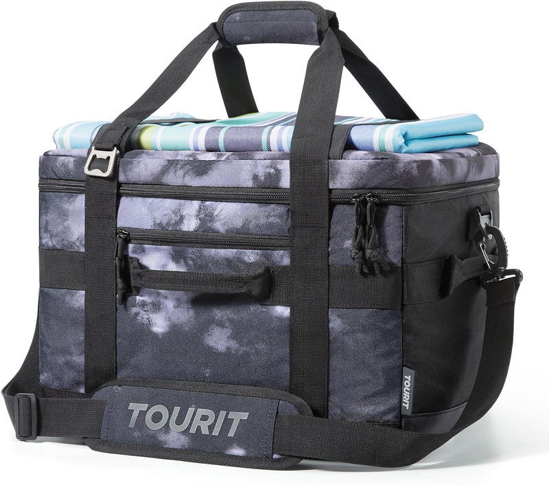 Soft Sided Cooler Bag 48-Can Insulated Collapsible Leakproof Picnic Beach Travel10