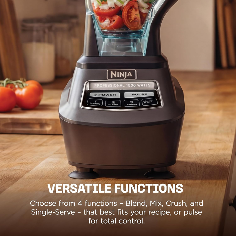 Ninja BL770 Kitchen System 1500W Blender Food Processor Set Black5