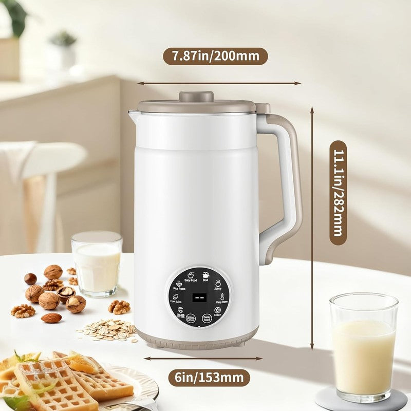10 in 1 Nut Milk Maker Machine, Almond Milk Maker, 40Oz Self Clean/12H Delay/Kee4