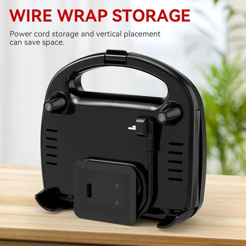2 Slice Waffle Maker Nonstick Belgian Waffle Iron 750W Breakfast Snack PFOA Free5