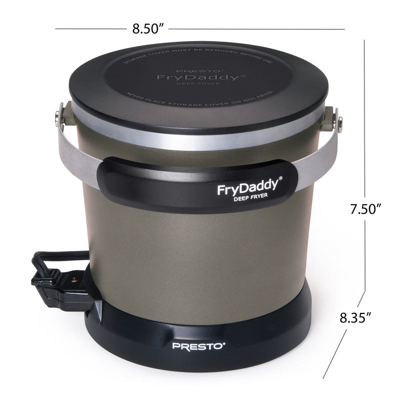 Frydaddy Electric Deep Fryer, Black 054287
