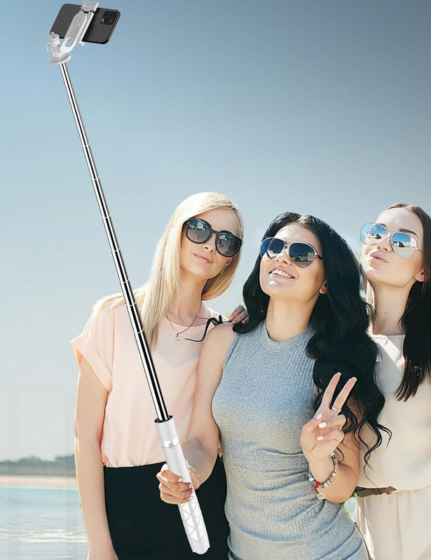 71'' Cell Phone Selfie Stick Tripod Extendable Smartphone Stand w Remote7