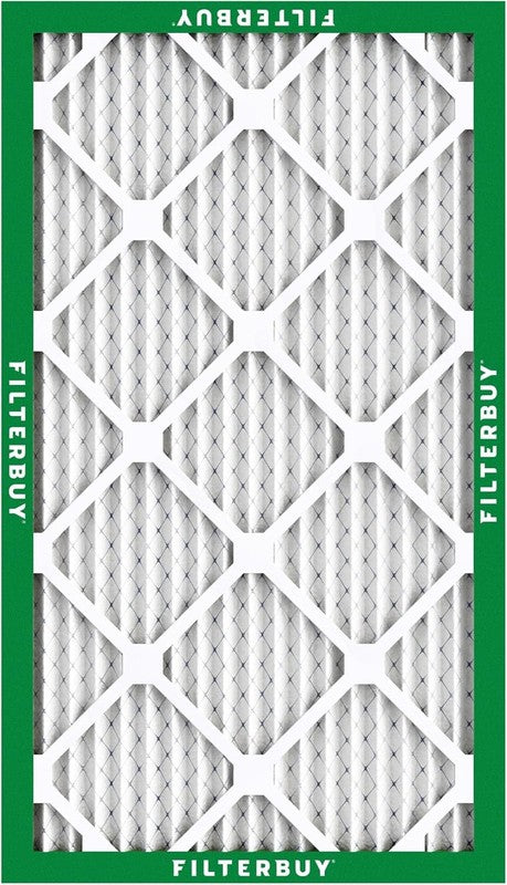 16x25x1 MERV 8 Air Filter 4-Pack - Pleated HVAC AC Replacement Filters8